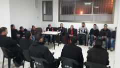 بالصور: جلسة تقييمية لفرق النشيد الاسلامي من يافا، الرملة وكفر قاسم 